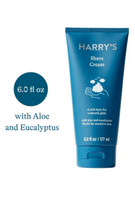 Harry's Men's Shaving Cream with Aloe and Eucalyptus, 6 fl oz