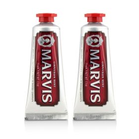MARVIS - Cinnamon Mint Toothpaste Duo Pack (Travel Size)  2x25ml/1.3oz