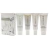 Even Skin Tone Essentials Kit by Cosmedix for Unisex - 4 Pc 0.5oz Purity Clean, 0.5oz Simply Brilliant, 0.5oz Serum 16, 0.5oz Hydrate Plus