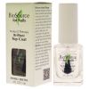 Natural Therapy Brilliant Top Coat by BioSource for Women - 0.4 oz Nail Treatment