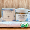 FACE MASK for Dry Skin - Organic Vegan Cacao Green Tea