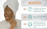 Activated Charcoal + Mud & Arnica Facial Masks Bundle - Deep Cleansing Pore Minimizer & Exfoliating Skin Care Set for All Skin Types (2-Pack)
