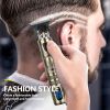 Cordless Hair Clippers Beard Trimmer Hair Cutting Barber Shaving Machine for Men