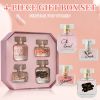 4-Piece Set, Women's Eau De Parfuma Spray Gift Box, Long Lasting Fragrance, 4 Different Flavor, Perfect For Holiday Gifts, Dating, Daily Life, Parties