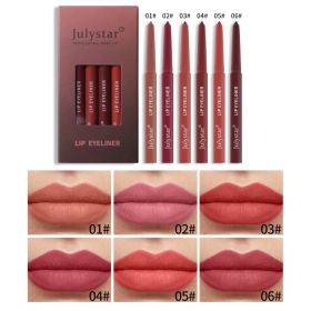 Lip Pen Waterproof Lipstick Pen P Ink Matte Lip Gloss Rotary Lipliner Suit